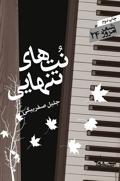 کاور کتاب نت های تنهایی